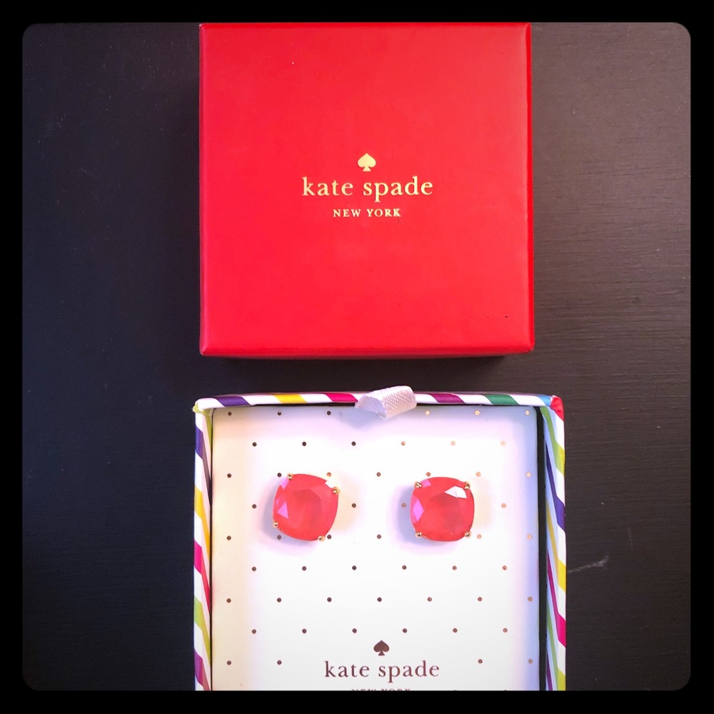 Kate spade pink studs